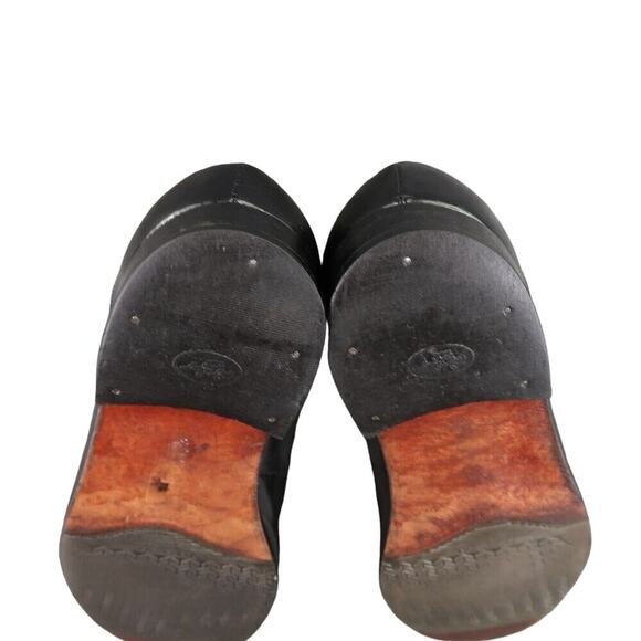 Florsheim Shoes Mens 9 Loafers Slip On Classic Leather Retro Dress Formal Black - Picture 10 of 16